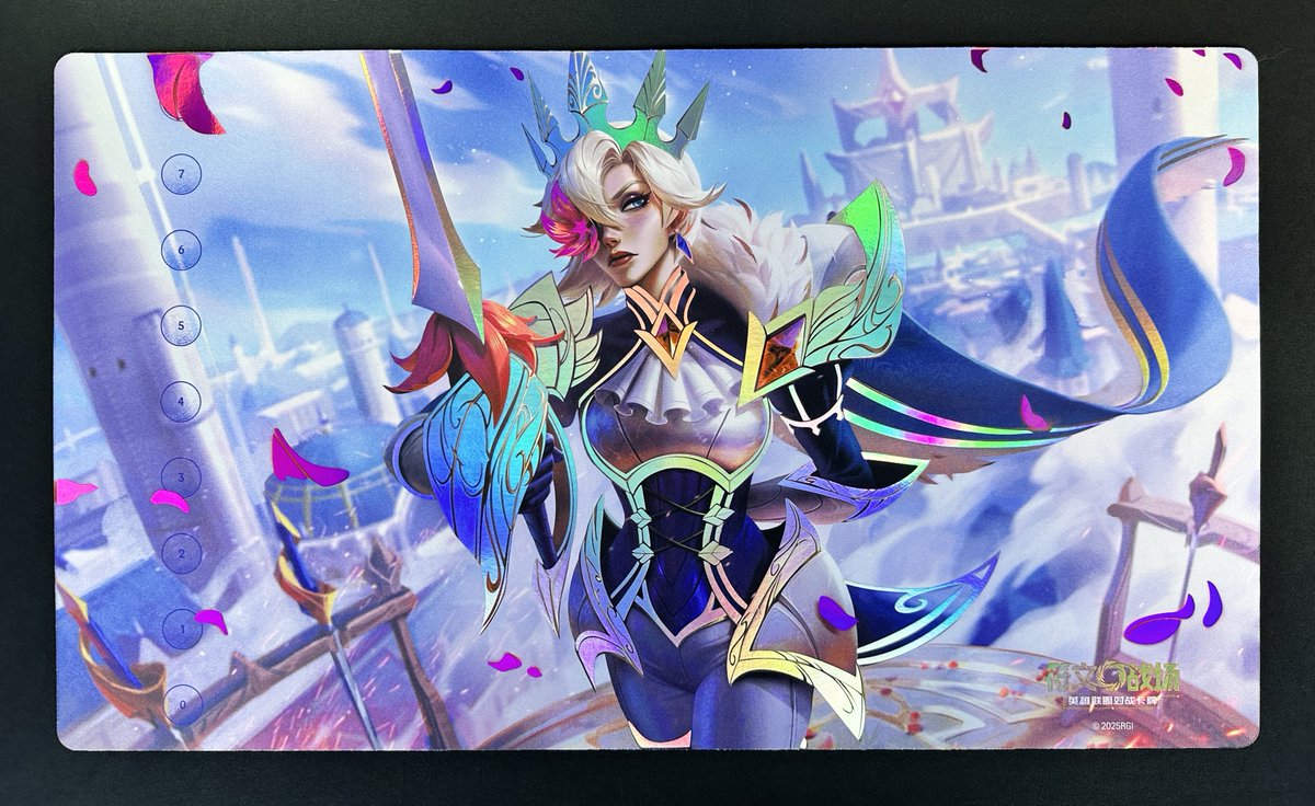 matifiedcustoms's tweet photo. 🚨Holographic Playmat Giveaway!🚨 

We have some new awesome Chinese exclusive Riftbound playmats, so we would like to giveaway a Teemo “Beemo” that was foiled out by us. All you have to do is: 

1. Follow us
2. Repost
3. Like the Post
4. Optional: Which Legend artworks would you like to see for future playmat designs?

Holographic Teemo, Ezreal, Vex, and Fiora playmats are now available in our Etsy shop now!

https://t.co/zEPAf29EXa

Giveaway Rules:
USA residents only
Giveaway ends July 22nd at 11:59 PM
Winner will be announced within 48 hours and must claim their prize within 30 days of the end of the giveaway, they will receive a holographic foil Teemo non-tournament Chinese exclusive playmat.