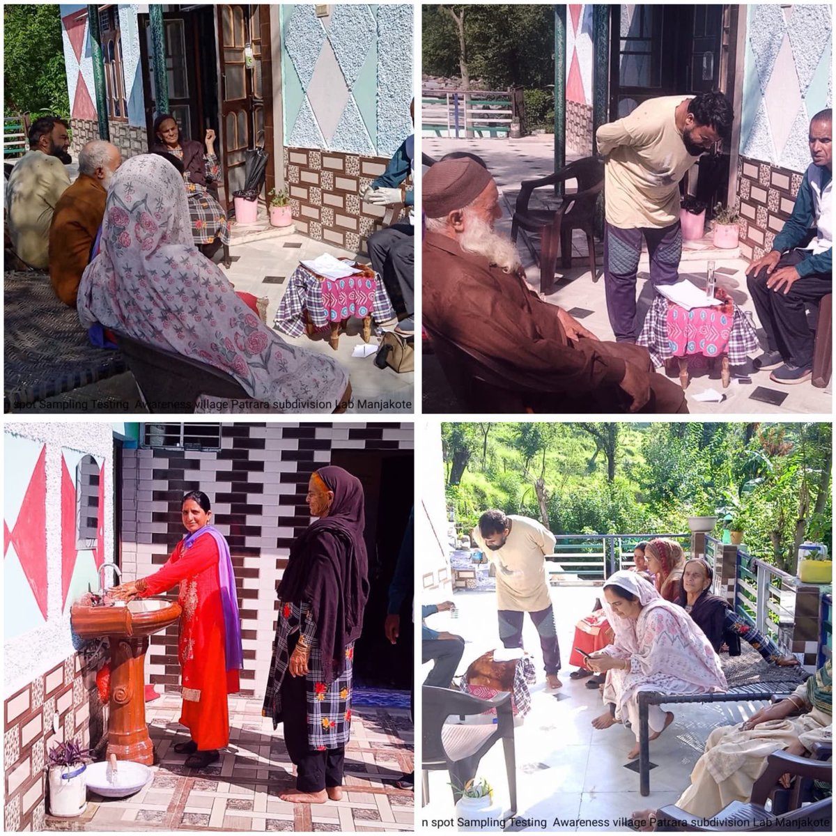 rajouridpmu's tweet photo. Under the Stop Diarrhoea Campaign, households at Patrara (14 Jul) & Ward No. 2,Rajouri (15 Jul) were sensitized on hygiene, safe drinking water,water quality testing & regular handwashing to prevent diarrhoeal infections.
#DDWSJoinsStopDiarrhoea #StopDiarrhoea2026 #MoJSDDWS #JJM https://t.co/7MUnlnPsom