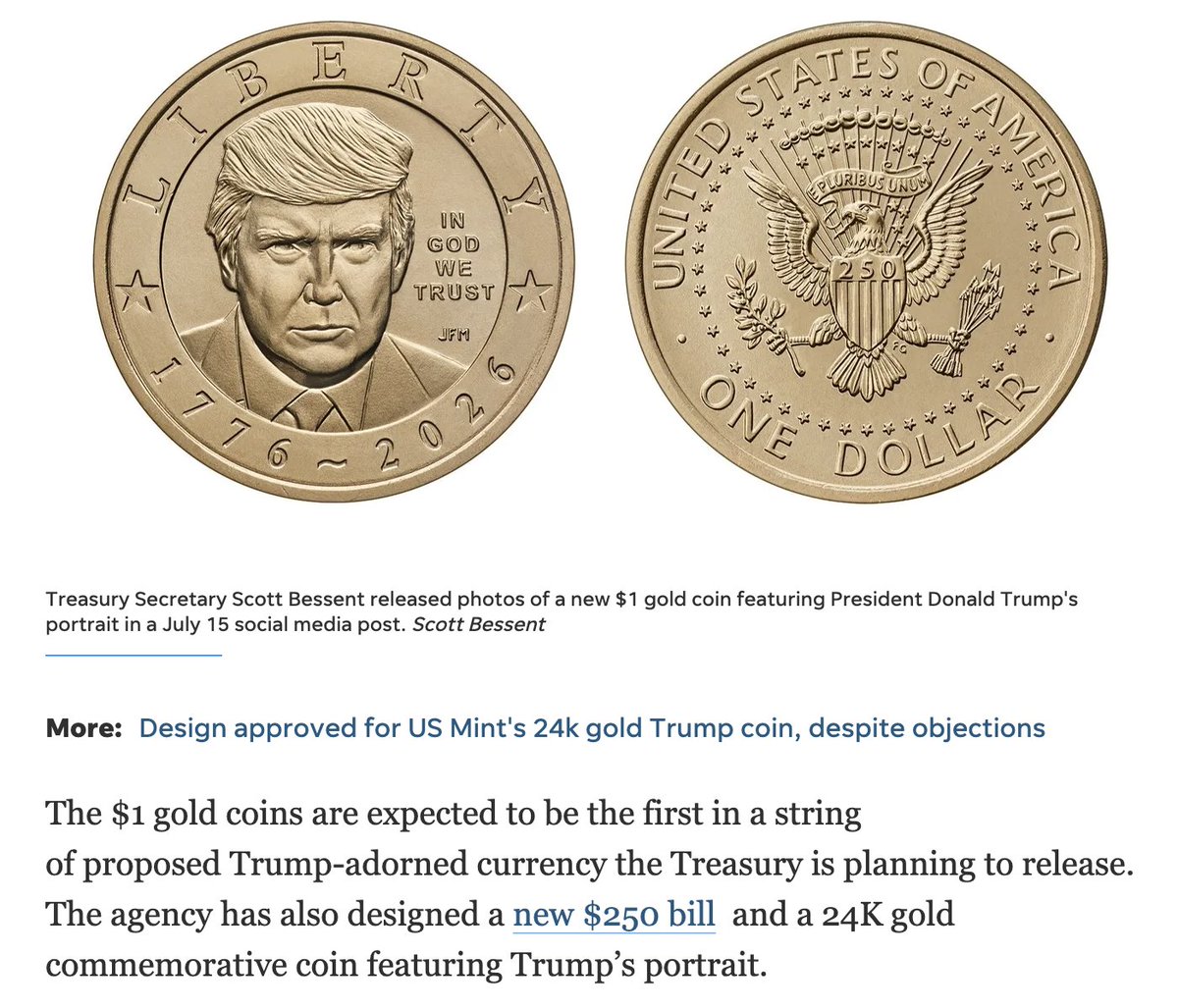 apouranion's tweet photo. a real upgrade from the Sacagawea dollars https://t.co/IRp3Up6ydu