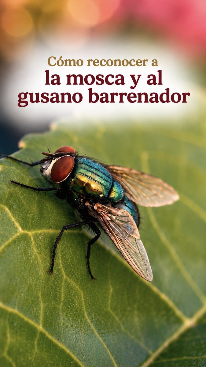 columbalopezg's tweet photo. Les comparto este video para que juntos aprendamos a reconocer a la mosca y al gusano barrenador.

Recordemos: Frente al Barrenador, Somos la Barrera.

Ante cualquier sospecha, reportemos a @SENASICA al 800 751 2100 o por Whatsapp al 5539964462.

Toda atención es gratuita. https://t.co/Ewxvc5M9ef