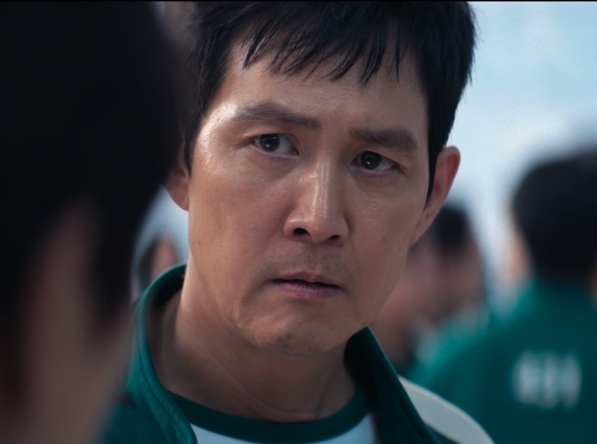 Aurora03523972's tweet photo. #inhun #Gihunxinho #001x456 #SquidGame Gi-hun's expression😭 https://t.co/4vtFHu6FwS