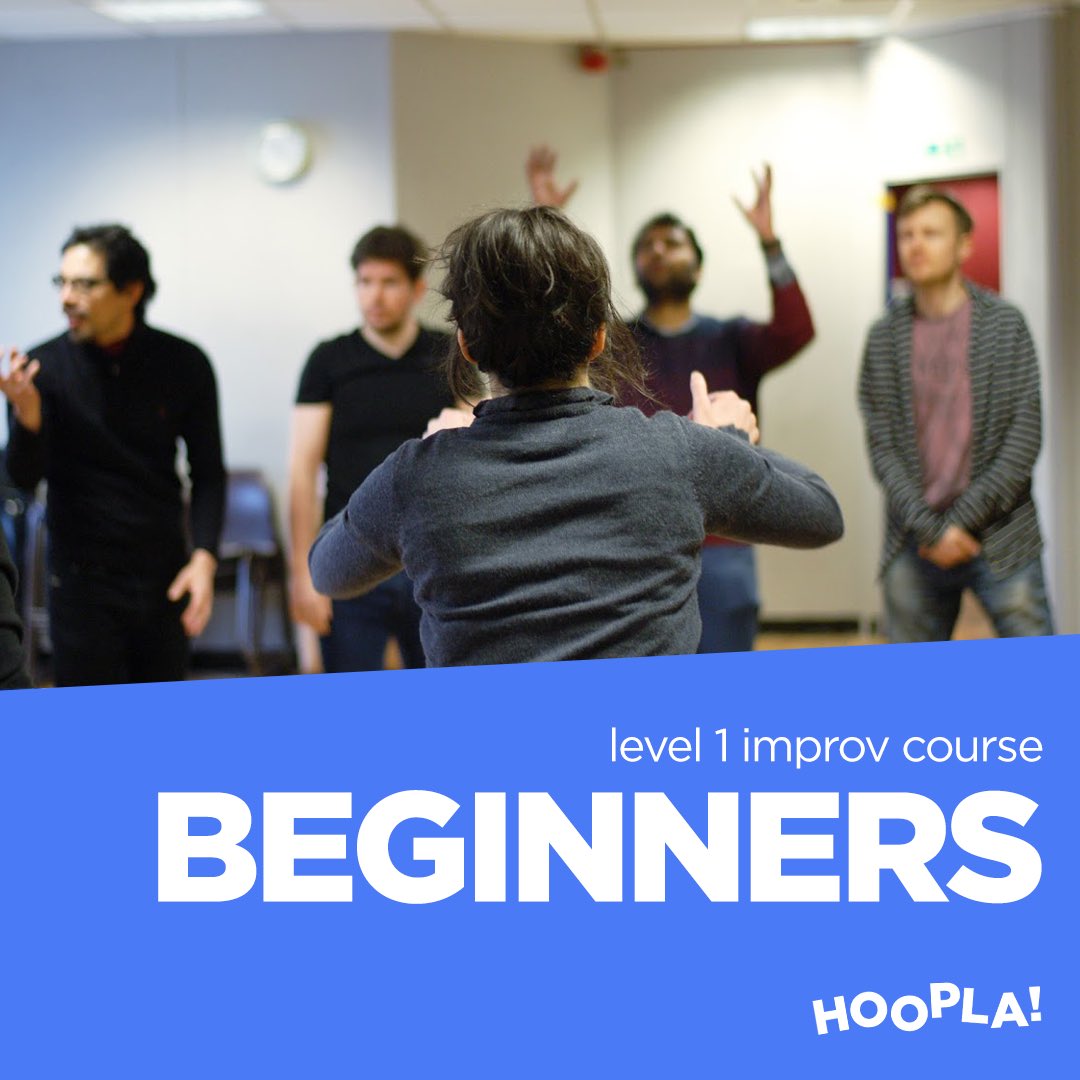 hooplaimpro's tweet photo. September and October dates now added for our Beginners Improv Course. 

This is a great place to start with improv. No previous experience needed to take part. 

https://t.co/L6UBWsS3tm https://t.co/ruGrgELdqm