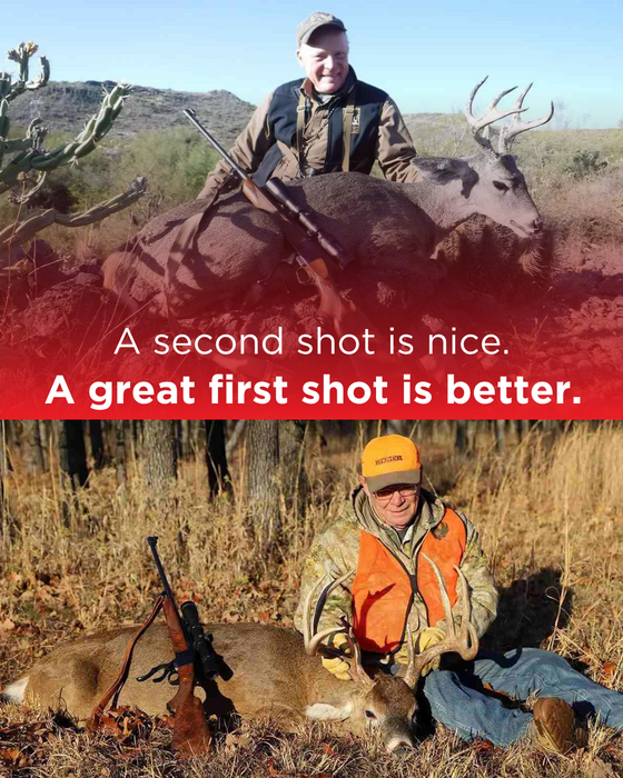 SPORTSMANchnl's tweet photo. 🦌 What's the most memorable whitetail you've ever taken —or the one that got away—with a single-shot rifle?

There's something special about hunting with just one shot and no quick follow-up. 

Great stories via @NAWhitetail: https://t.co/UQxV1szCKY https://t.co/iVYWWrkhch