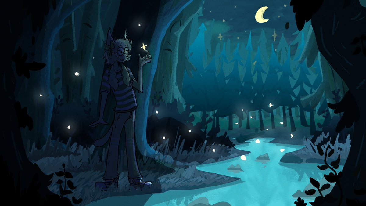 todowo_art's tweet photo. Forest stroll https://t.co/bxBbkQrhm4