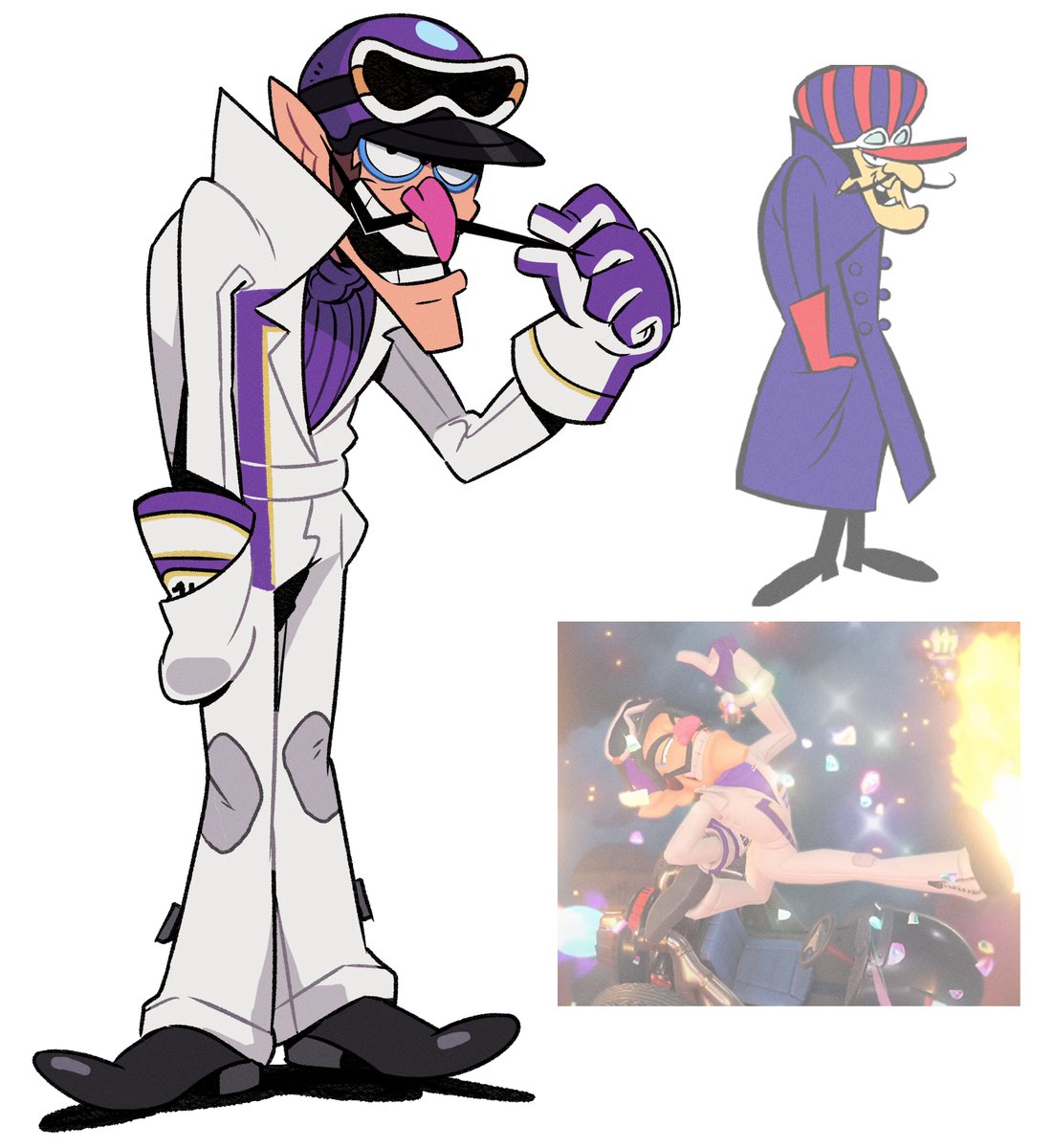 DatToonie's tweet photo. dick wastardly https://t.co/XKj4QgqFqR
