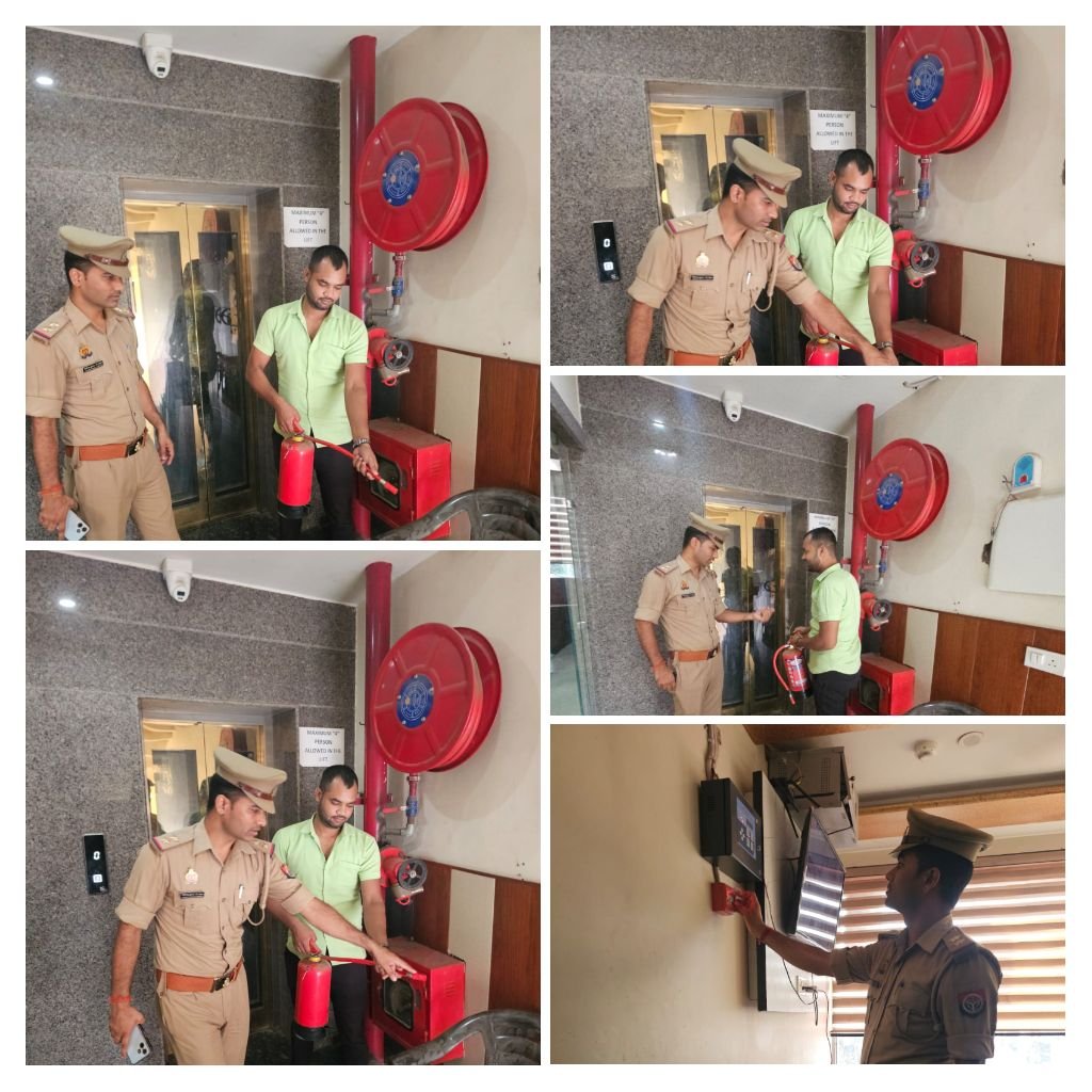 etah_fire's tweet photo. आज दिनांक-15.07.2026 को ADG,UPF&amp;ES लखनऊ के आदेशानुसार स्कीम नंबर-05 के तहत जनपद एटा में संचालित होटल/रेस्टोरेंट/पब्लिक क्लब/बार/बैंक्विट हॉल का SSP Etah के निर्देशन व CFO ETA के नेतृत्व में अग्निसुरक्षा के दृष्टिकोण से चेकिंग अभियान चलाया व सभी को आवश्यक निर्देश दिये। https://t.co/Q880wFsu4j