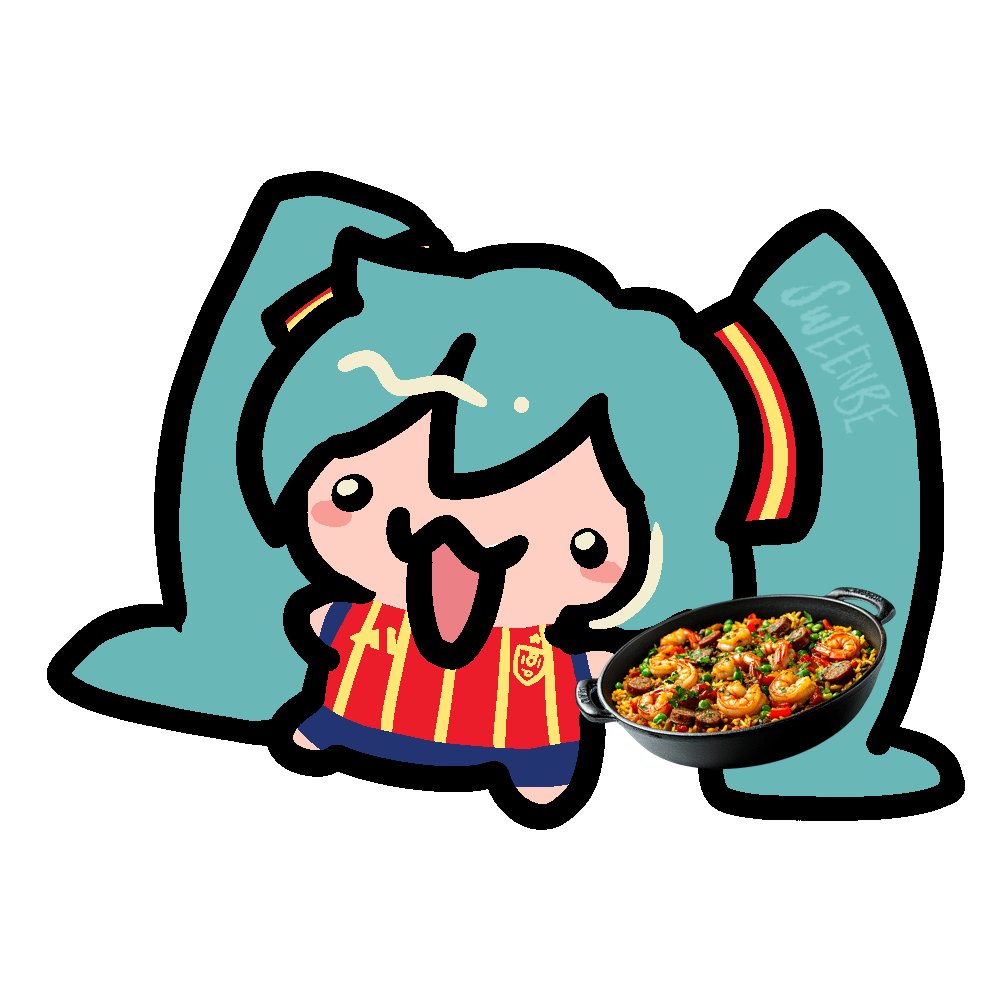 sweenbe's tweet photo. Miku volverá a su tierra, volverá a ser española 😃🇪🇸 https://t.co/j7Luc5BXOl
