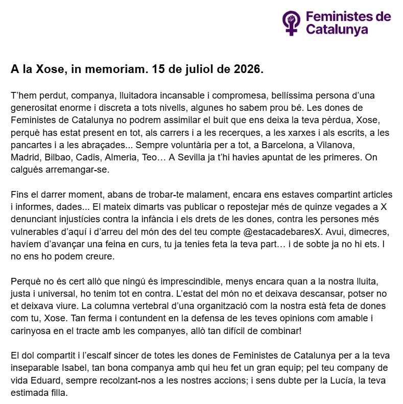 Feministes de Catalunya tweet media