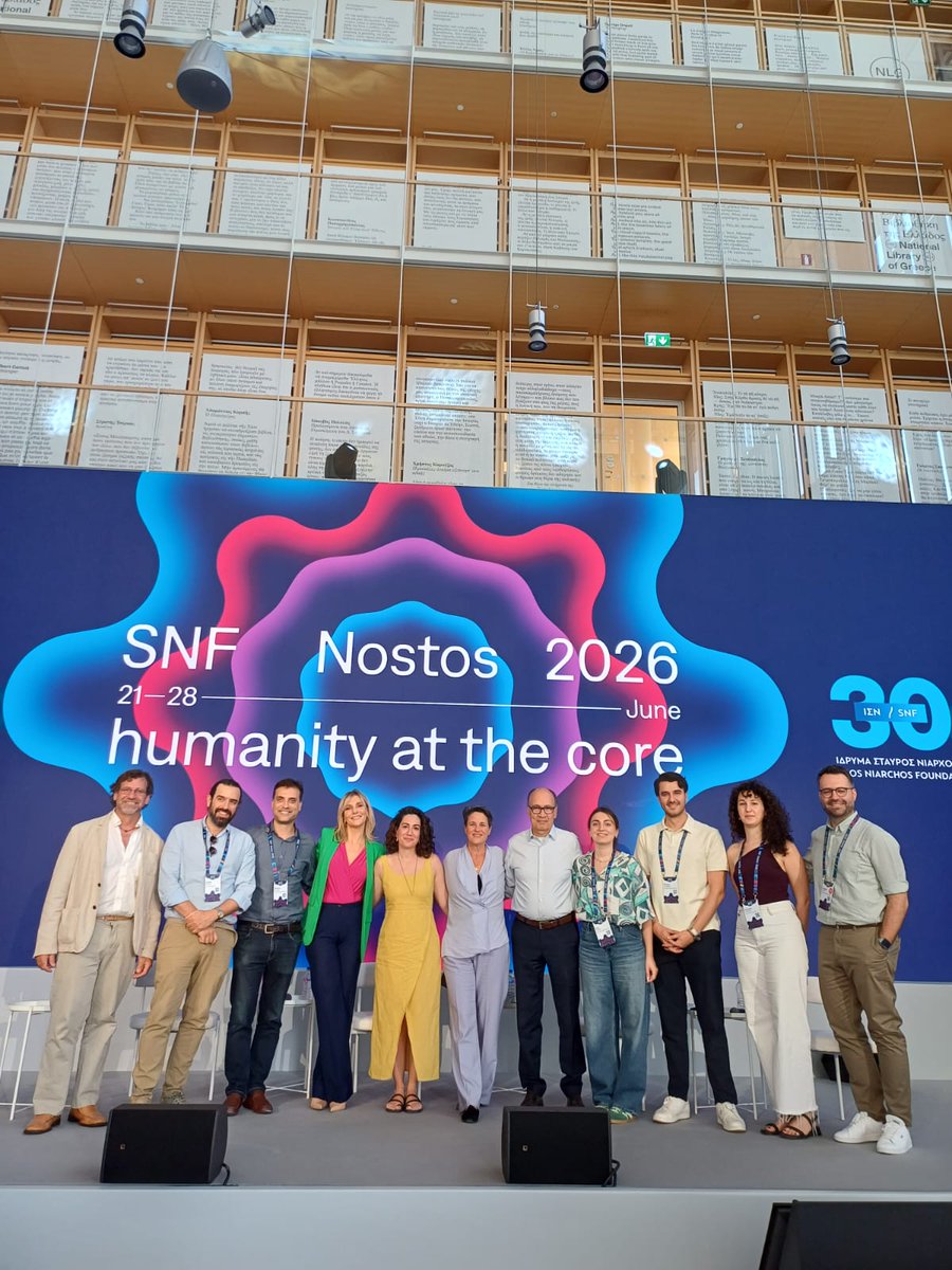 newagri_org's tweet photo. 🌱 Συμμετείχαμε στο #SNFNostos2026, ανοίγοντας τον διάλογο για το μέλλον της ελληνικής υπαίθρου, της γεωργίας και των βιώσιμων συστημάτων τροφίμων μέσα από τη συζήτηση "Back to the Land: Agriculture as a Path to Rural Renewal".

Διαβάστε περισσότερα: https://t.co/2T7vv8GKUl https://t.co/T6bTcpLlnL