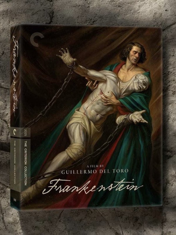 fab_M69's tweet photo. Le visuel de l’édition Blu Ray 4K de Frankenstein de Guillermo Del Toro à paraître chez Criterion inclura la version longue et qui s’ajoutera bientôt à ma collection 🥰 https://t.co/eNKp7SZbx7
