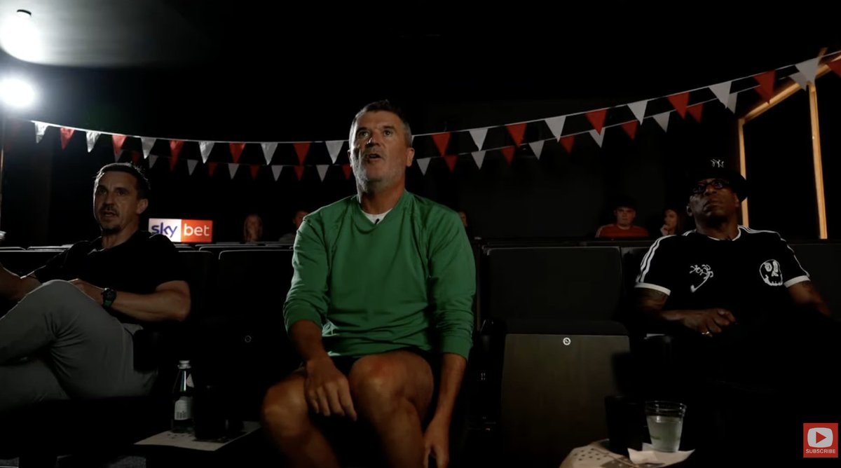 ballsdotie's tweet photo. Contrasting emotions in The Overlap studio after that Enzo Fernandez goal 🤣 https://t.co/YQmIEF4IQX