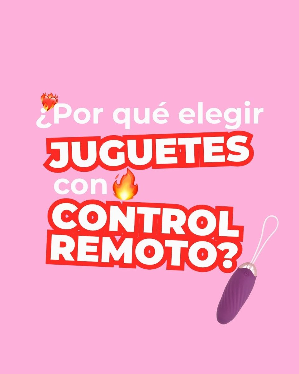 venusgpd's tweet photo. ¿Quién tendrá el control😏🎮
Los juguetes con control remoto se han convertido en uno de los favoritos de las parejas porque combinan diversión, sorpresa y mucha complicidad.💜
Además de añadir emoción, pueden ayudar a mejorar la comunicación y explorar nuevas experiencias juntos https://t.co/ZqiTqWcwpw