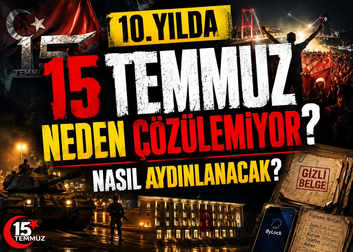 marineblauw's tweet photo. 15 Temmuz'un ardından sadece insanlar değil; hukuk, adalet ve vicdan da yargılandı. Bir toplum, masumların gözyaşı üzerine huzur inşa edemez.
@15TemGercekleri https://t.co/6IrxV6FK8w
