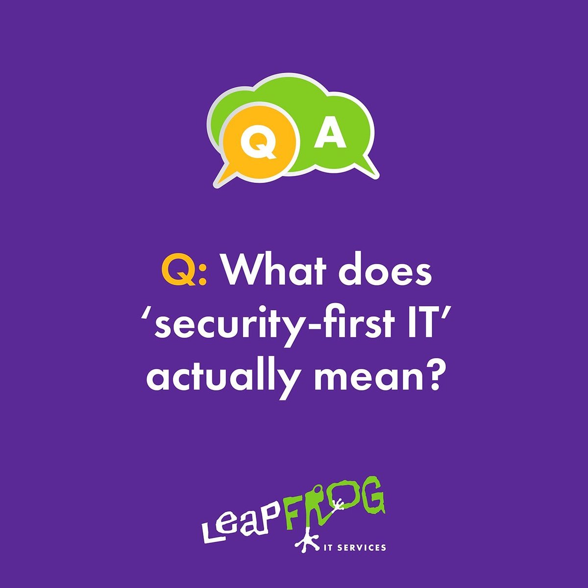 LeapfrogIT's tweet photo. What does ‘security‑first IT’ actually mean?

🅰️ It means every technology decision, from procurement to patching, is evaluated through a risk lens. Security‑first IT protects the business first, then optimizes for performance, cost, and convenience.

If your IT strategy isn’t built around risk, your business may be more exposed than you think. Leapfrog Services helps organizations put security first so technology supports growth without creating unnecessary vulnerability.

🐸Ready to make security a stronger business advantage? Let’s talk.

#LeapfrogServices #MSP #ITStrategy #Cybersecurity #ManagedIT