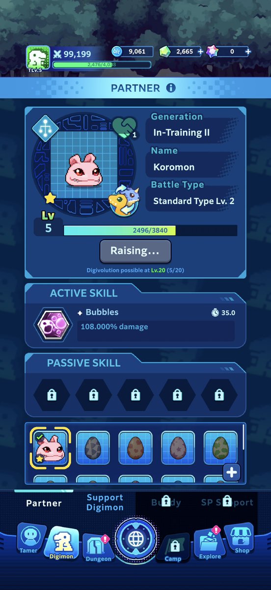 Karuminx's tweet photo. @Digimon_up_en @Digimon_up_jp Sorry guys, but this isn't a good Digimon game. It's 2026 and this is what we're getting? Koromon takes WAY too long to evolve while everyone else already has Champion-level Digimon. I'm deleting the game.😑
#digimon #デジモン #digimonup #デジモンUP https://t.co/NsXWhOFhT2
