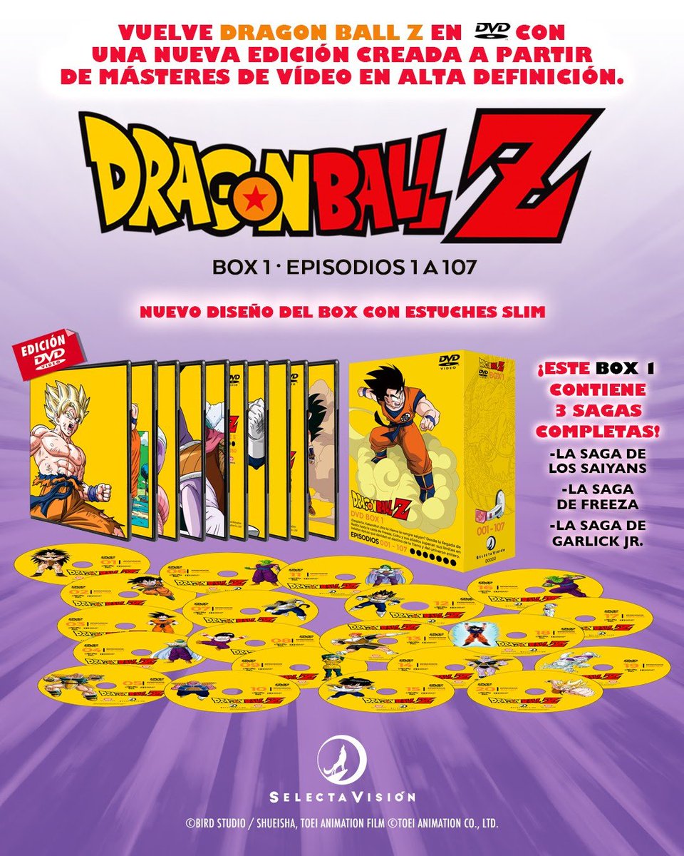 SelectaVision .continúa @SelectaVision - Dragon Ball Z Box 01