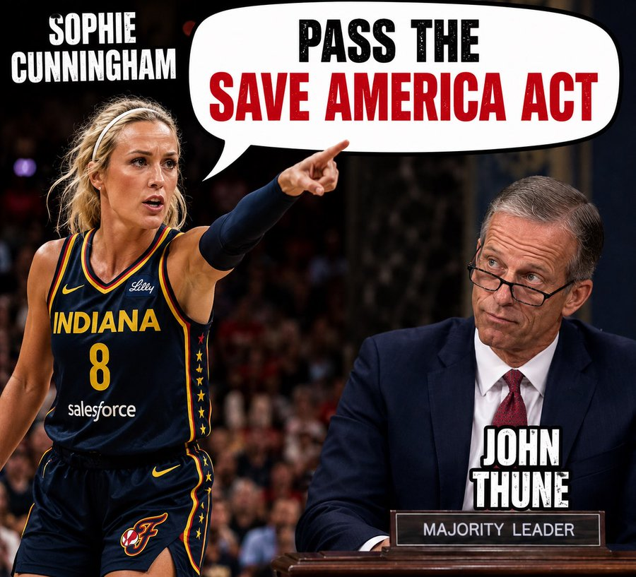 KennethFCrowe1's tweet photo. 🇺🇸 Sophie Cunningham telling it like it is — PASS THE SAVE AMERICA ACT, John Thune!
No more delays. No more excuses from Senate Republicans. We demand citizenship proof + photo ID for voting and real election integrity NOW.
The American people are watching. Get it done or face the consequences.
@KennethFCrowe1™
#SAVEAct #SaveAmericaAct #ElectionIntegrity #AmericaFirst #MAGA