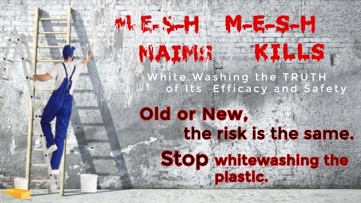 JanUrban12's tweet photo. They will try to tell you complications only happened because of 'old' m-e-s-h. Don't fall for the marketing shift. Synthetic implants carry inherent risks, no matter when they were made. Research the materials yourself. Ask questions. #MeshAwareness #WomensHealthMatters https://t.co/4XU8cokGel