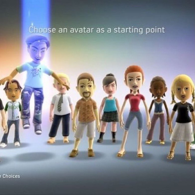 NostalgiaFolder's tweet photo. Xbox 360 Avatars https://t.co/gPWMlBSXB4