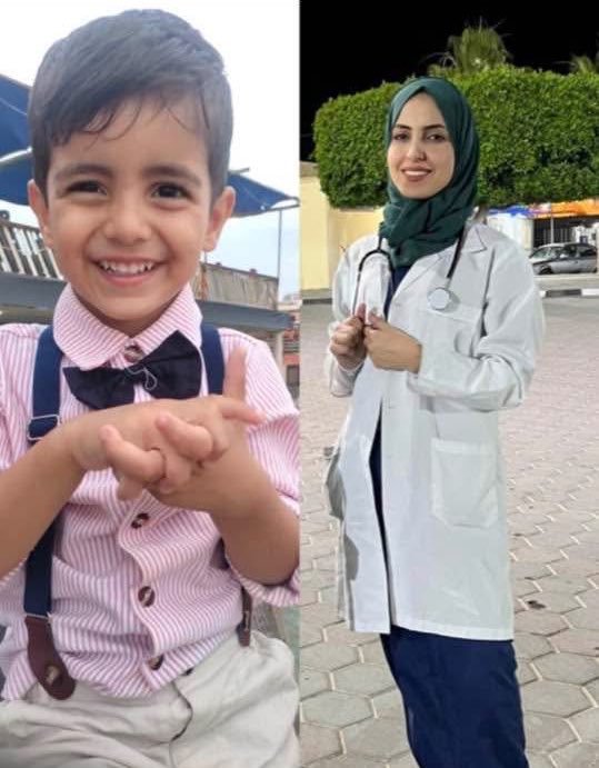 lamis_hamad5's tweet photo. Israeli forces killed Dr. Enas Mahmoud Youssef, along with her child and other members of her family, in a missile strike on their home in Gaza during the ongoing war on the Strip.

Israel Did This
in Gaza 🇵🇸💔 https://t.co/c3tCTmlnxG