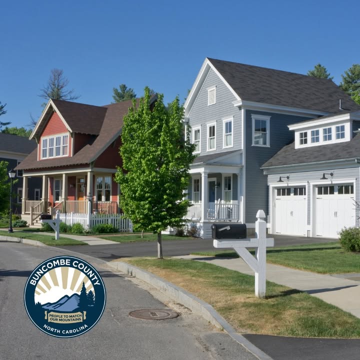 buncombeGov's tweet photo. Due to two new pieces of state legislation, Buncombe County will use 2021 property values for 2026 tax bills and a 61.54-cent tax rate to maintain the FY27 budget. Tax bills will be delayed. Read more: https://t.co/kwB21tJCKm https://t.co/W0XpuIFHha