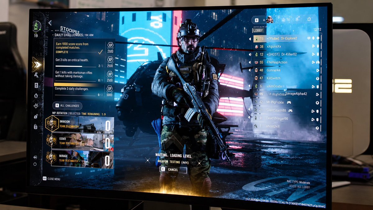 charlieINTEL's tweet photo. MW4 MP menus https://t.co/3RutOsUeju