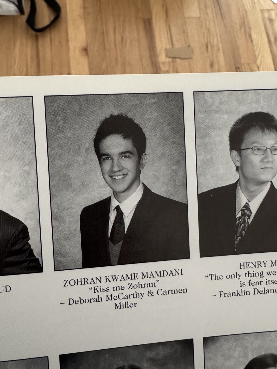 Complex's tweet photo. Someone really found Zohran Mamdani’s high school photo 😭

[📸: @incilin ] https://t.co/DAIqp9LYQ5
