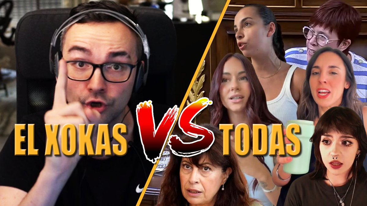 ExpertoIgualdad's tweet photo. ¿Por qué las feministas atacan con tanta furia al Xokas?
En este vídeo analizo el tema a fondo:
https://t.co/irKrFu2uli https://t.co/hqT9yFYxqP