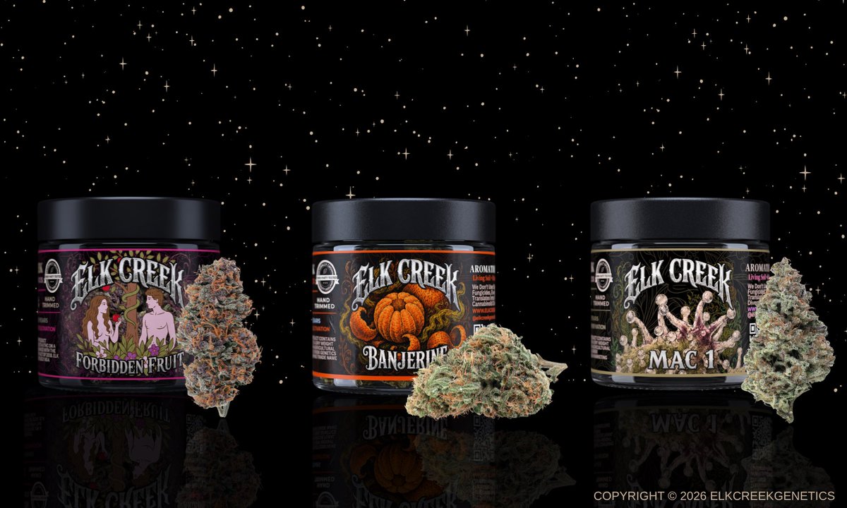 elkcreekgardens's tweet photo. Giving away the aromatics collection and more.

1st place :  Full collection
2nd place : 3  jars + 2 pens
3rd place : 1 jar + pen
4th place : 2 pens 
5th place : 1 pen

To enter
Follow us on x and instagram
Repost, Like and comment your favorite strain.
drop july 17.
#livingsoil #Mendocino #sungrown