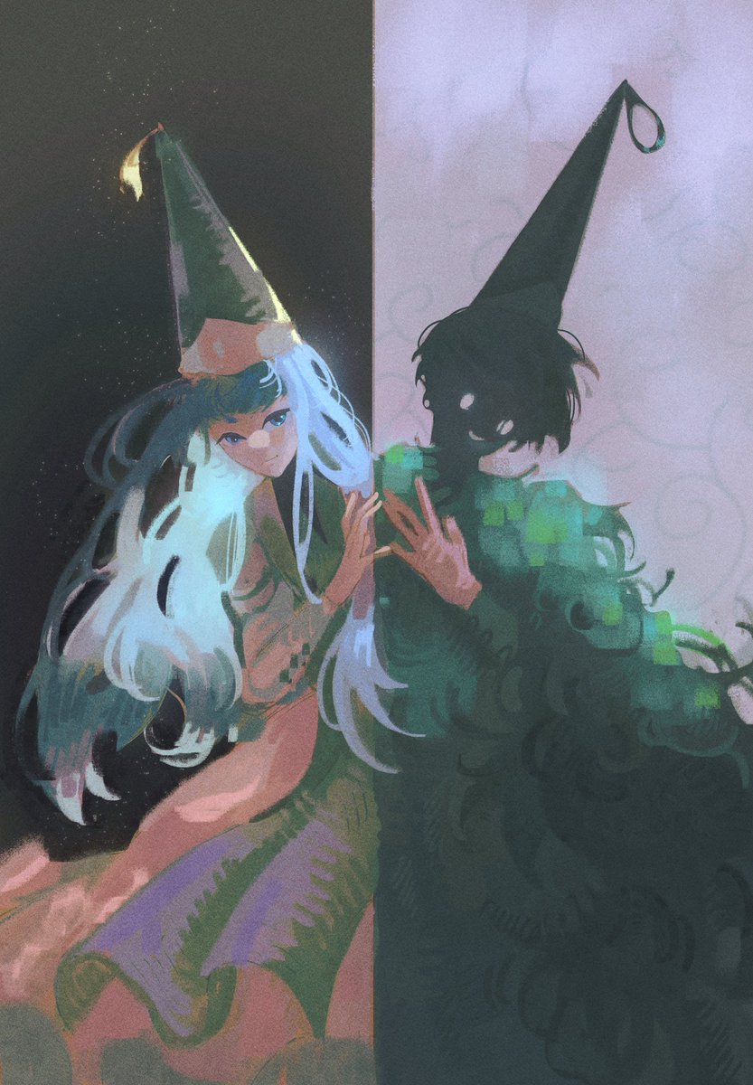 yanki_deringer's tweet photo. 46/100
As in a reflection
#Δ帽子 #witchhatelier #richeh #euini https://t.co/nknZROvyRN