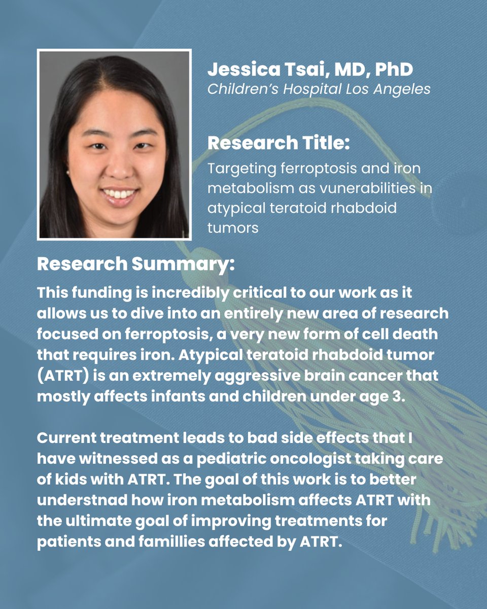 TowerCancer's tweet photo. Meet our 2026 grant recipients!

Our grant recipients have gone on to secure major follow-on funding, contribute to groundbreaking discoveries, and help advance the future of cancer research.

Curious about our other recipients? Click here to learn more: https://t.co/3lISjb5cvl https://t.co/WnPsBksOZ7