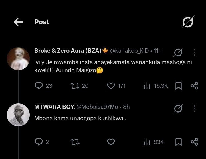 bonifacejoseph_'s tweet photo. Humu Kuna ujinga sana 😂😂😂 https://t.co/Hyf5bNkQiG