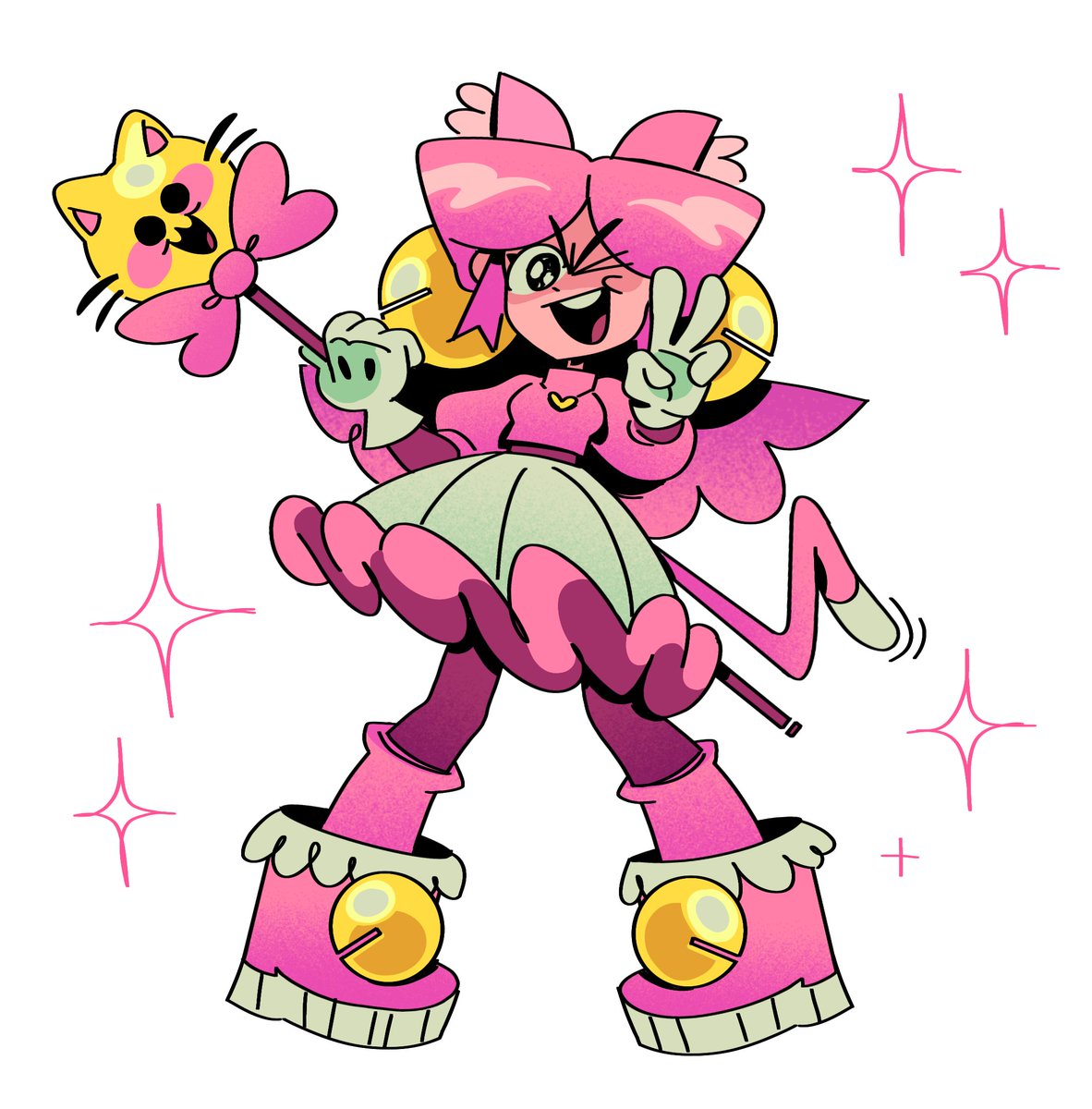 _hardys_'s tweet photo. pink mew mew magic :3 #deltaruneㅤㅤㅤ #deltarunespoilersㅤㅤ #deltarunepink #deltarunechapter5ㅤㅤㅤ https://t.co/WzNLw4P0qE