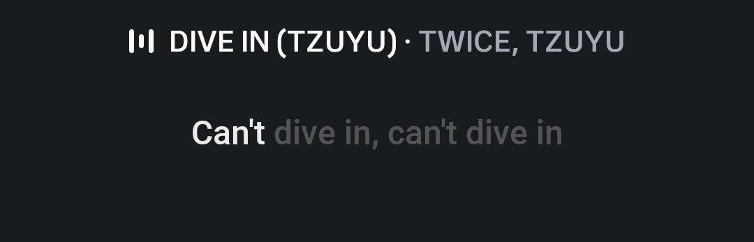 Buttery_201015's tweet photo. Wait is it only me or DIVE IN got added on Tzuyu's popular playlist 😲?! https://t.co/jdIluhYRxu
