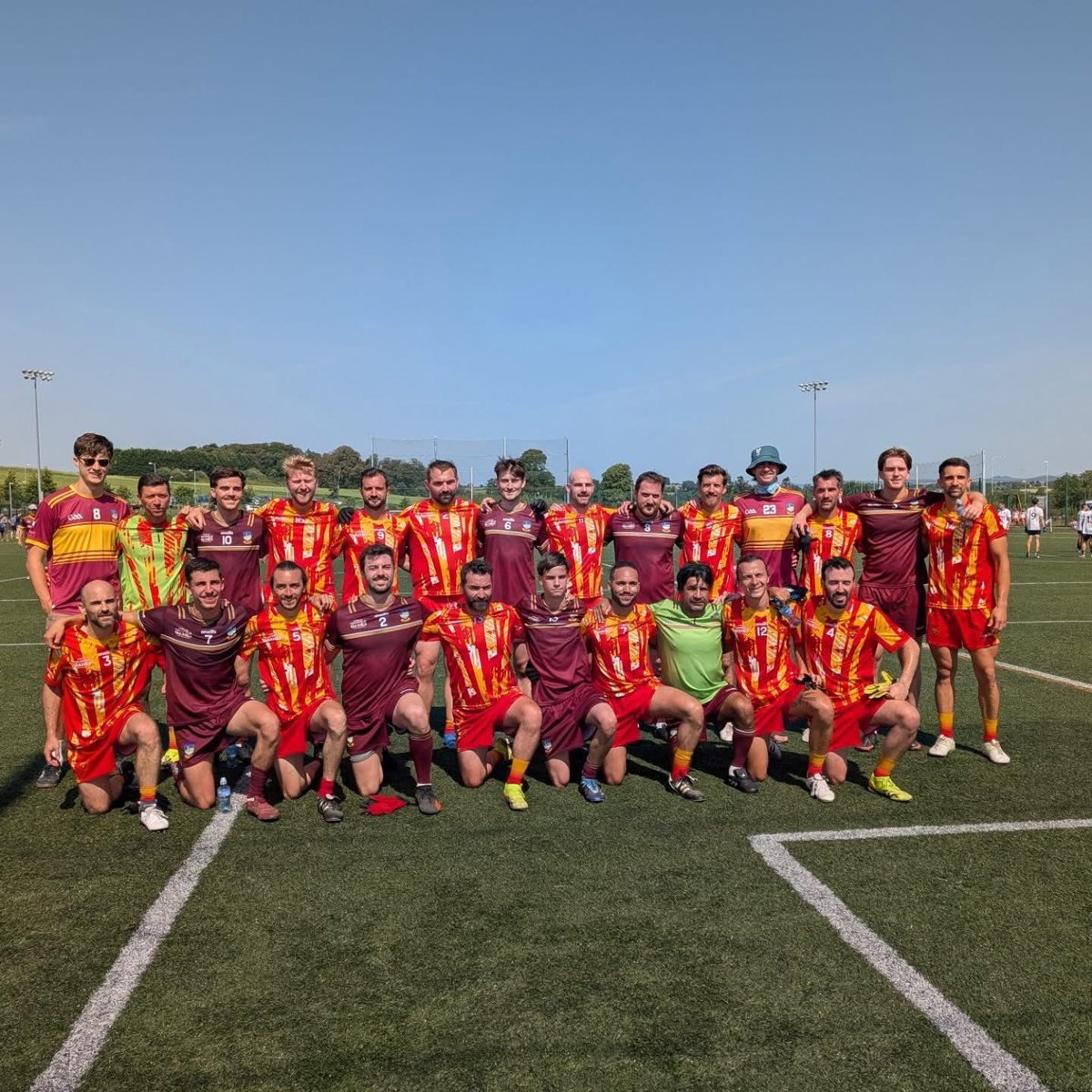 CuencaGAA's tweet photo. #FútbolGaélico 🏐☘️ Tercer día en los gaaworldgames en Waterford 🇮🇪 que marcó la consolidación del equipo en 2da. división y la visita de los amigos de @clarecastleGAA Tommy y Eoin que compartieron la mañana. Gracias amigos!
Cuenca del Plata GAA
#unidosenelencuentro https://t.co/ck1345RHum