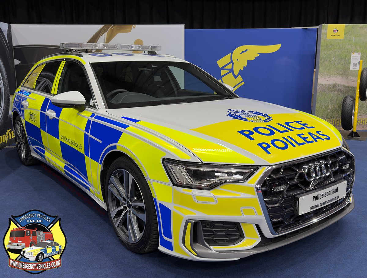 evo_uk's tweet photo. With so much interest in our previous @Audi post, here's a new 2026 A6 which is part of the @PoliceScotland Roads Policing Unit.
#policescotland #audi #audia6 #scotland #roadspolicing #roadspolicingunit #policecar #emergencyvehicles #emergencyvehiclesonline #napfm26 #napfm2026 https://t.co/czpHdj43rN