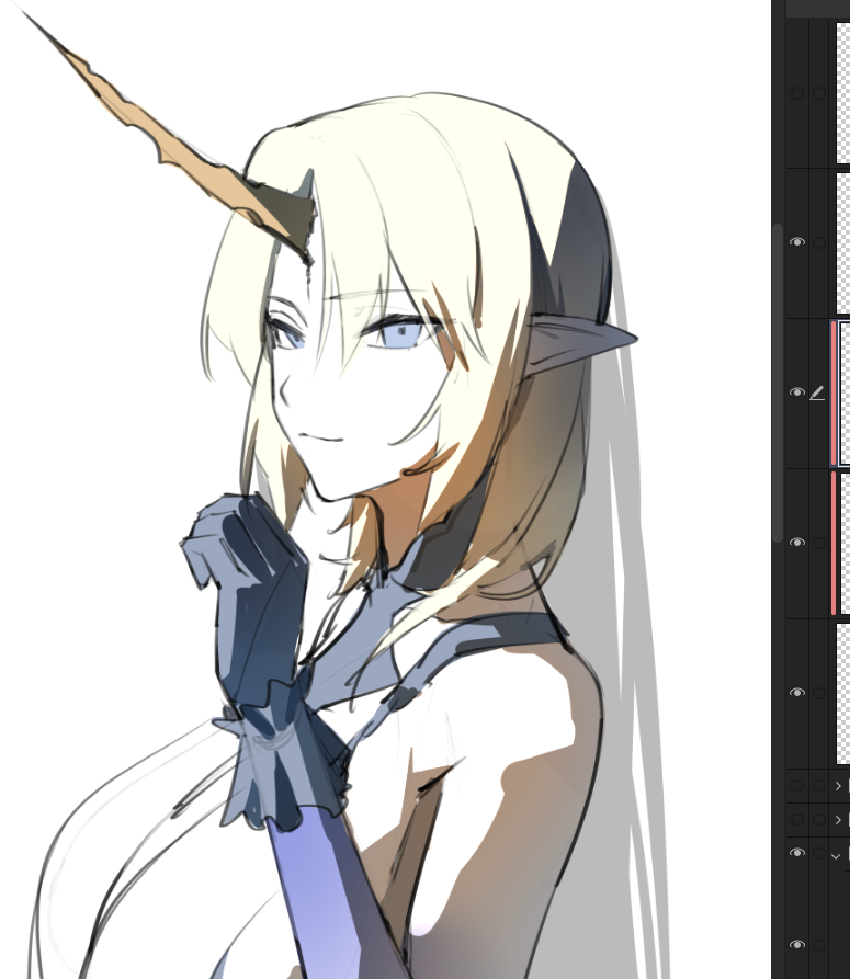 JJTendo's tweet photo. fleurdelys wip https://t.co/SM0tmANatm