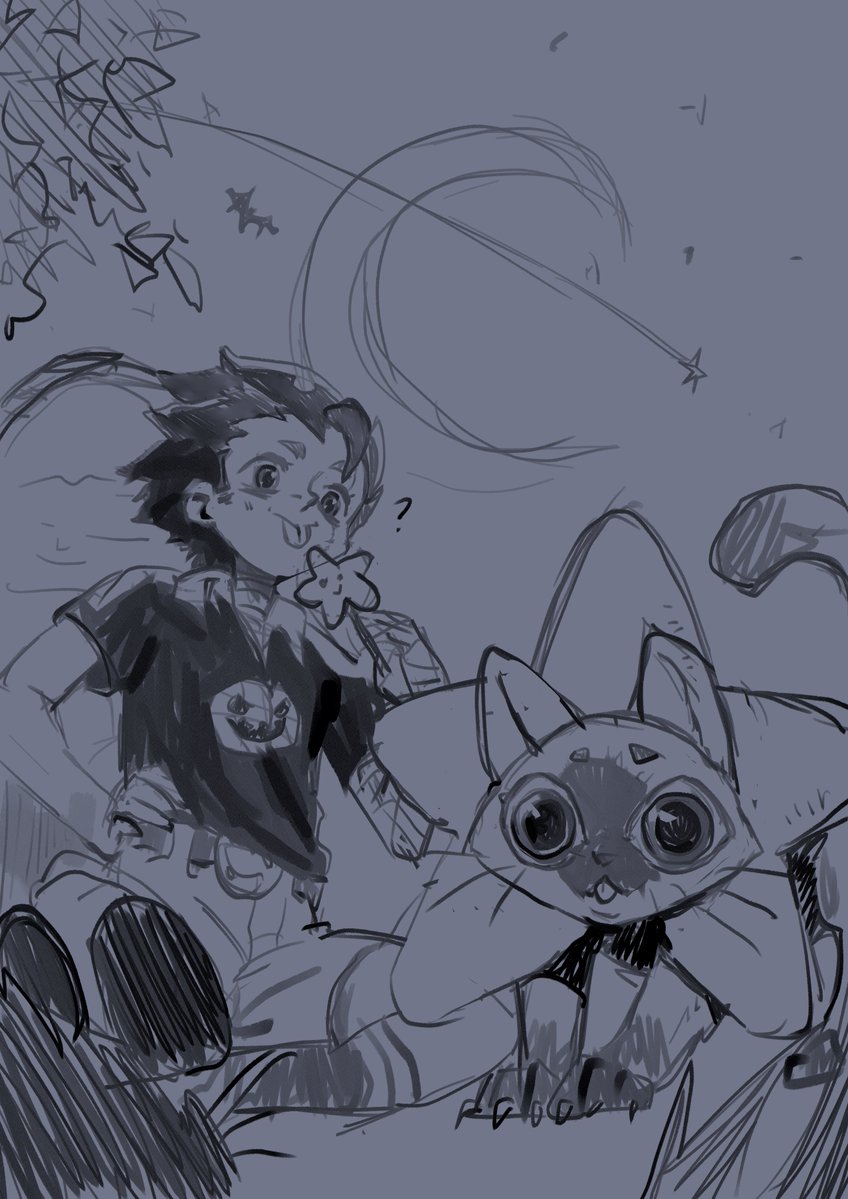 Bluwly's tweet photo. 'Moon &amp; Stars' mi participación para el concurso de Clip Studio Paint!🌙🌟

App: Clip Studio Paint EX v1
@clipstudiopaint #cspcontest48 #clipstudiopaint #digitalart #comicartist #mangaartist https://t.co/da7t0mElr8