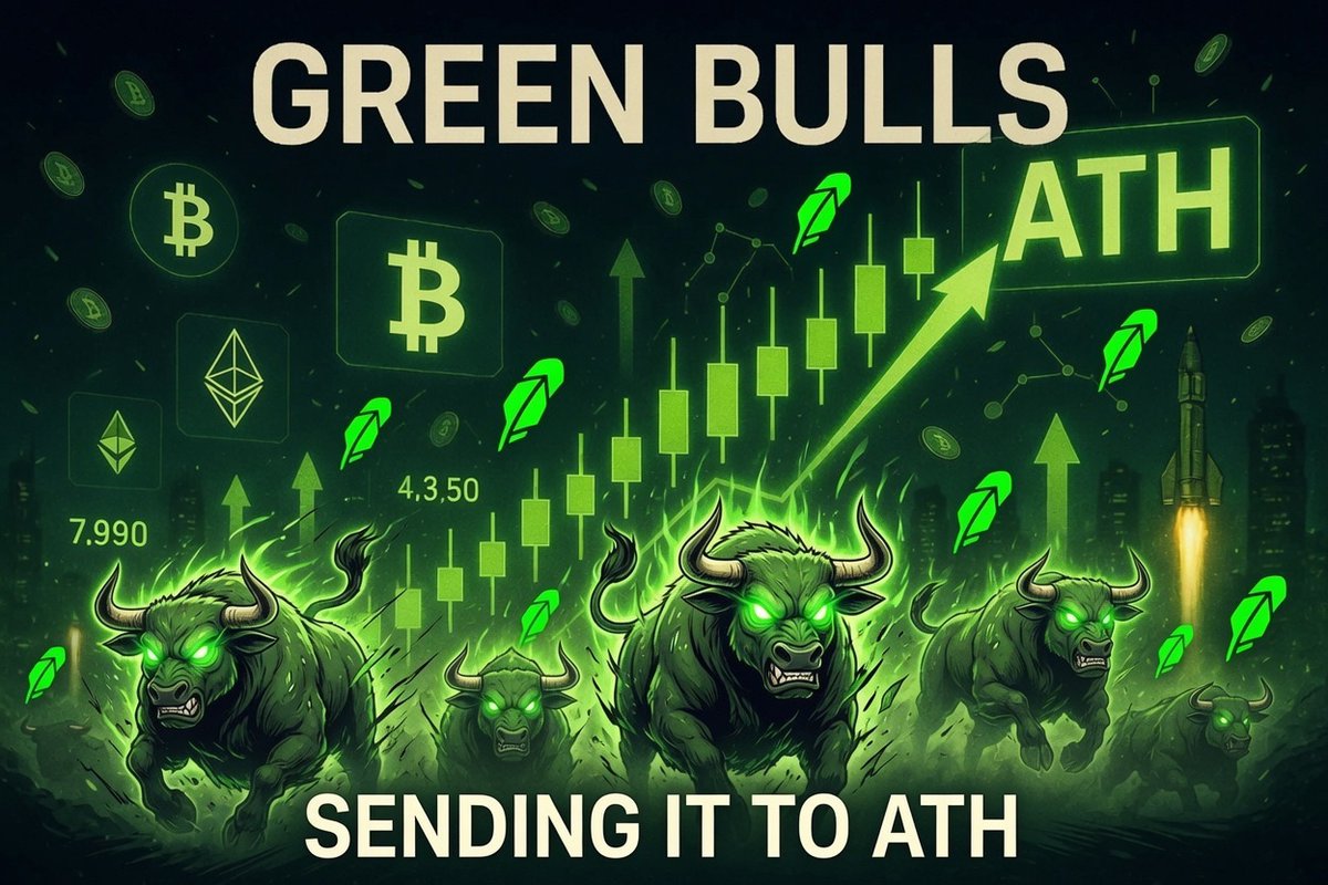 eddie0_713's tweet photo. @GreenBullCTO @RobinhoodApp Green bulls are here 💯 https://t.co/qKZf6OeGlc
