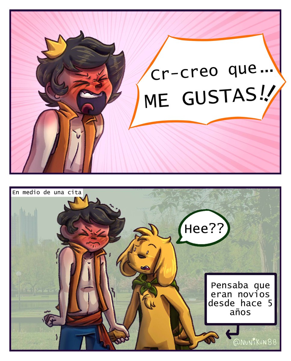 Nunikun88's tweet photo. Me gusta pensar que Trolli es mucho mas formal con las cosas mientras que Mike solo las deja fluir y supone sin preguntar xD

Ahora si estoy de vuleta beibi https://t.co/BDEBshvXjA