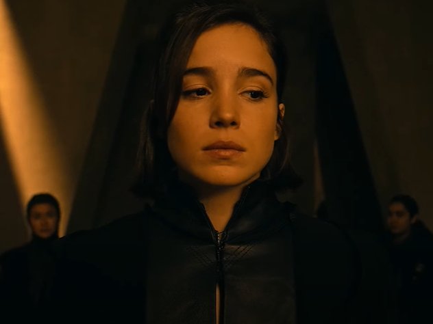 WrathOfGrapesN7's tweet photo. An Alba Baptista speciality. In fact, her acting was so good that much of her inner monologue was removed in season 2 because it became redundant.
#WarriorNun #SaveWarriorNun https://t.co/Bd0el9k1Di