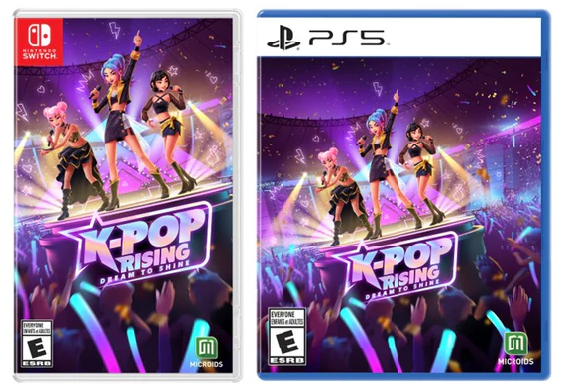 K-Pop Rising Dream to Shine - Nintendo Switch, PlayStation 5 up