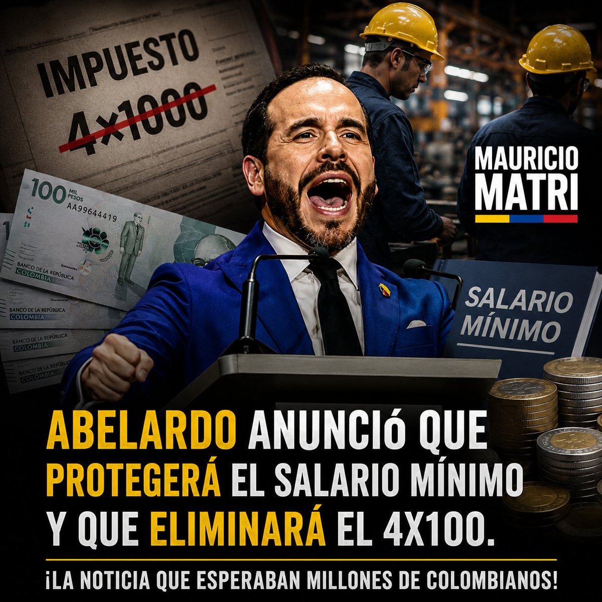 mauriciomatri's tweet photo. Abelardo De la Espriella sigue mostrando de lado de quién está.. https://t.co/KpQoWRZzmt