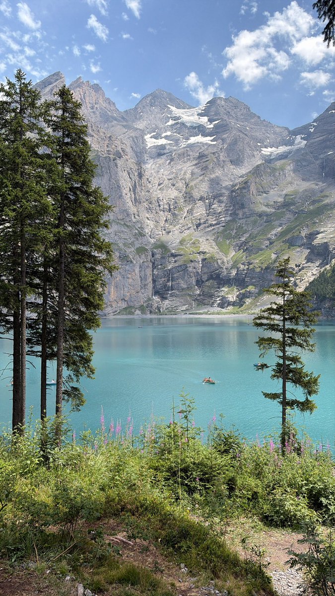 ooeellllll's tweet photo. Lac d’Oeschinen🇨🇭 https://t.co/FVu079hXFo