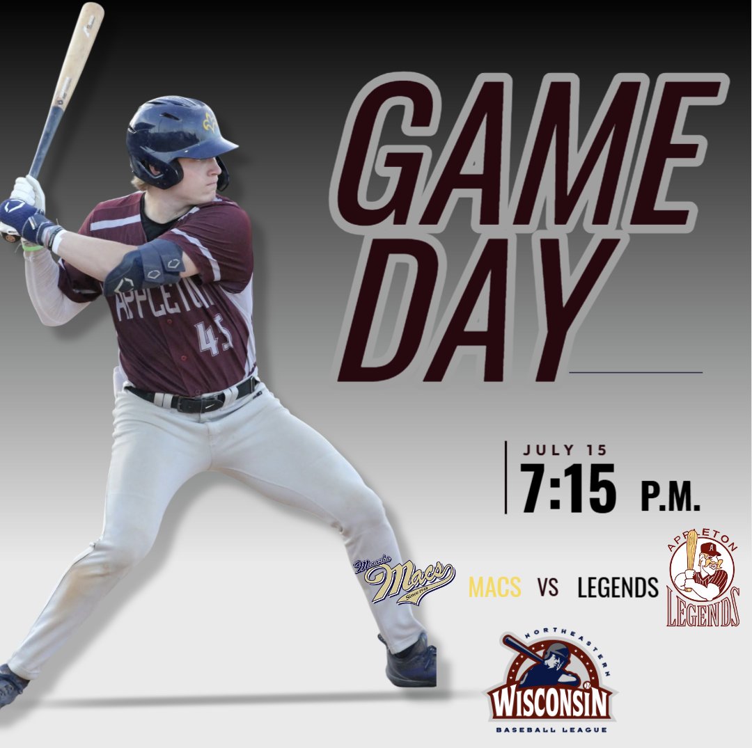AppletonLegends's tweet photo. Time to FINISH what we started!
Continuation of @newblwi game from June 19th... TONIGHT!
๐ @MenashaMacs
๐ฃ 7:15 PM
๐๏ธ Val Wylie Field, @USAYouthInc
#beLEGENDary https://t.co/9v9ZwkCYHU