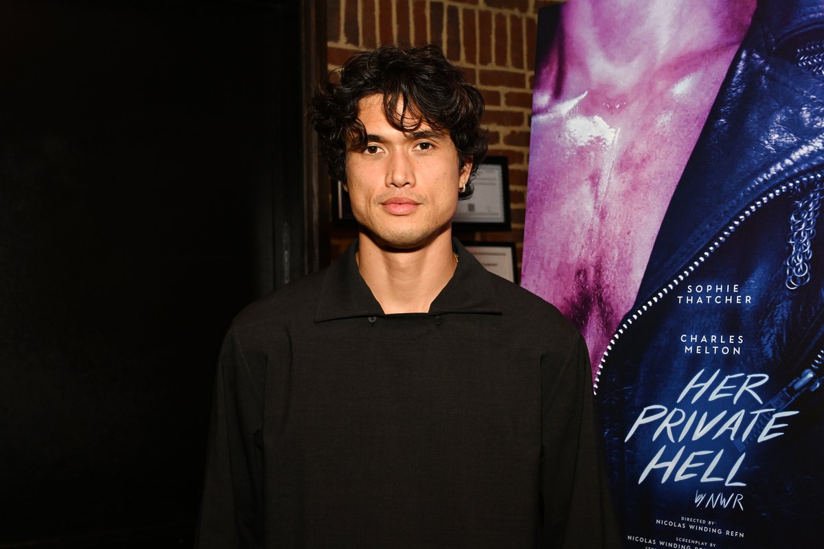 neonrated's tweet photo. Together again. Director Nicolas Winding Refn and star Charles Melton reunite in NYC at a special screening of HER PRIVATE HELL. https://t.co/lcFPpQZHLk