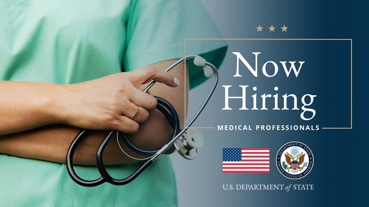 doscareers's tweet photo. Registered Nurse LNAs support U.S. priorities by providing medical services, including trauma care and emergency response in difficult environments around the world: https://t.co/nxip87WnDQ https://t.co/Idux0yVRYp