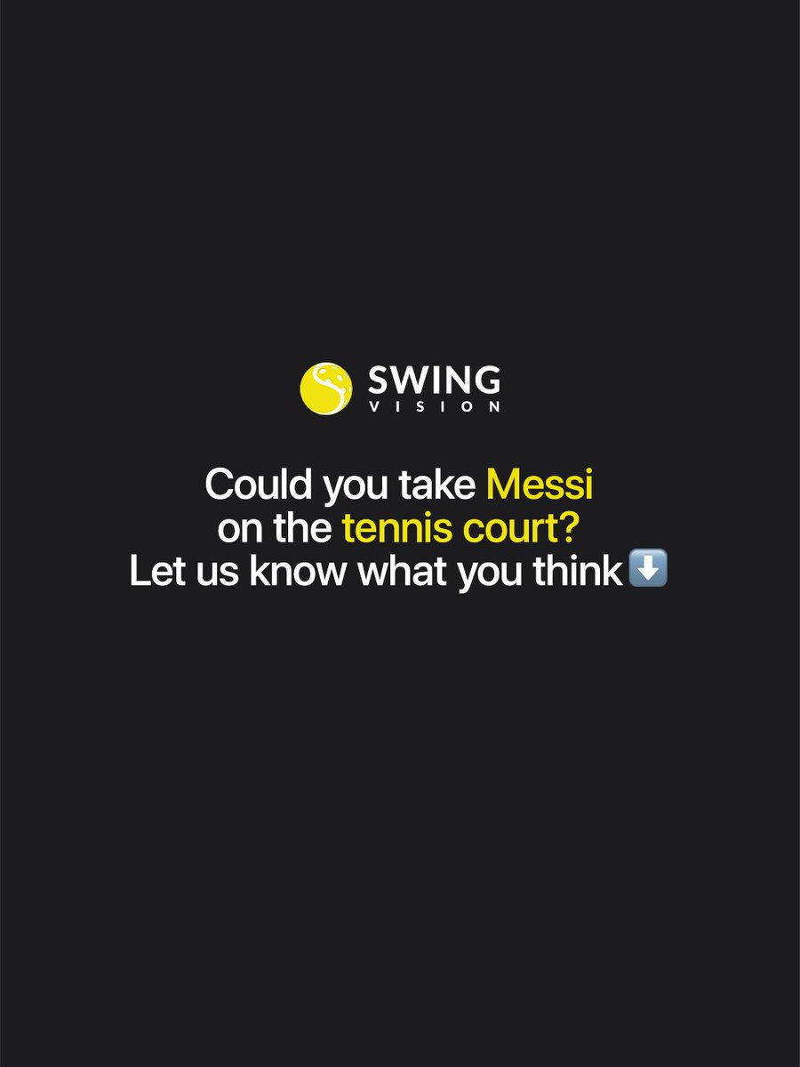 SwingVision tweet media