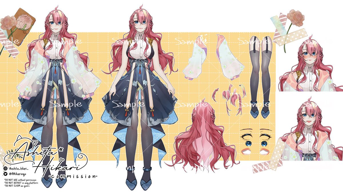 Ashita_Hikari_ || VGEN commission open tweet media
