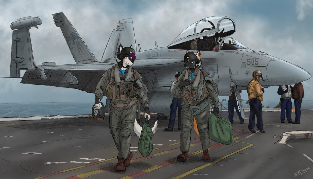 HekhoundKama's tweet photo. Morning commute.

#furry #art #furryart #fursona https://t.co/ZSb7w90ZZX